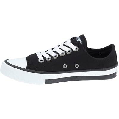 Harley-Davidson Footwear Womens Zia Lace Up Sneakers Shoes Casual - Black