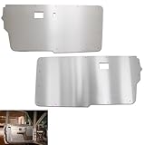 Aluminum 2 Door Panels Skins Race Track Car Cards for BMW E30 COUPE M3 325is