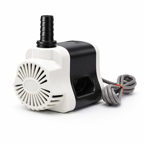 Image of Depron 18 Watt Submersible Water Pump - 180V-230V, 1.85 M Cooler Pump for Desert Air Cooler, Aquarium, Fountains, Ponds (18 Watt Alpha)