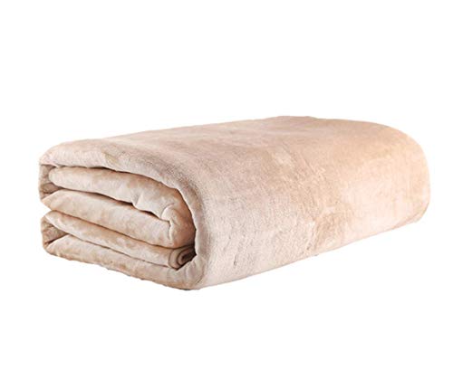 Preisvergleich Produktbild Authda Heizdecken für Bett mit Abschaltautomatik 180x200,4 TemperaturstufenWärmeunterbett Plüsch für 2 Personen für Doppelbett Fernbedienung Wärmekissen (180X120cm)