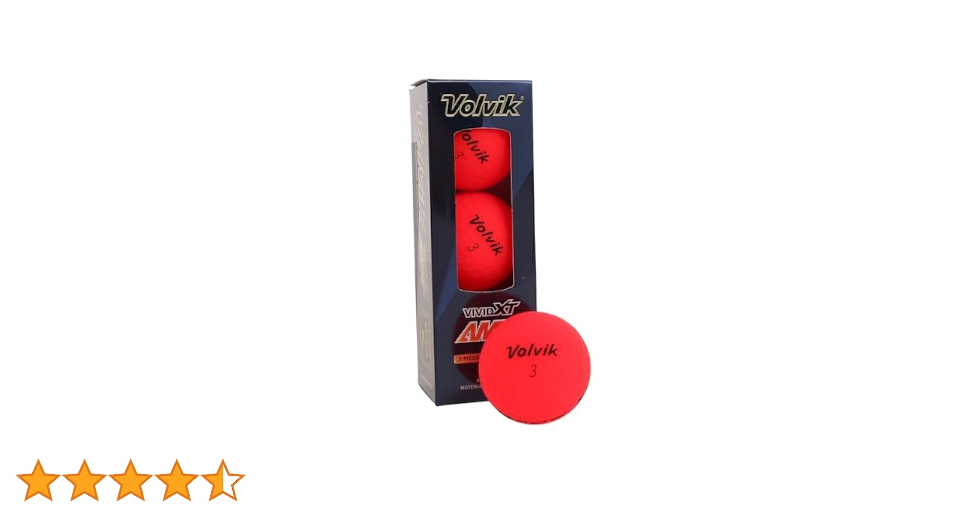 Amazon.co.jp: Volvik(ボルビック) ゴルフボール XT AMT VOLVIK