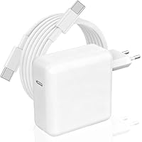 MacBook Ladekabel 67W USB C Ladegerät mit Ladekabel Mac für MacBook Pro & MacBook Air 13 14 15 16 Zoll 2024 2023 2022 2021 2020, M1 M2 M3, Laptop iPad, Schnell Netzteil mit 2M/6.6Ft ladekabel