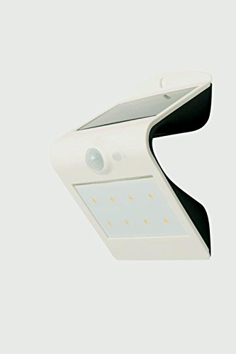 Image of Luceco Solar Guardian PIR Wall Light White