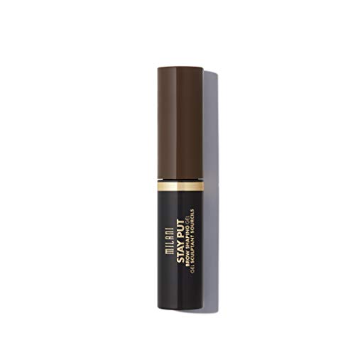 Milani Stay Put Brow Gel Brunette gel fixateur sourcils teinté longue tenue