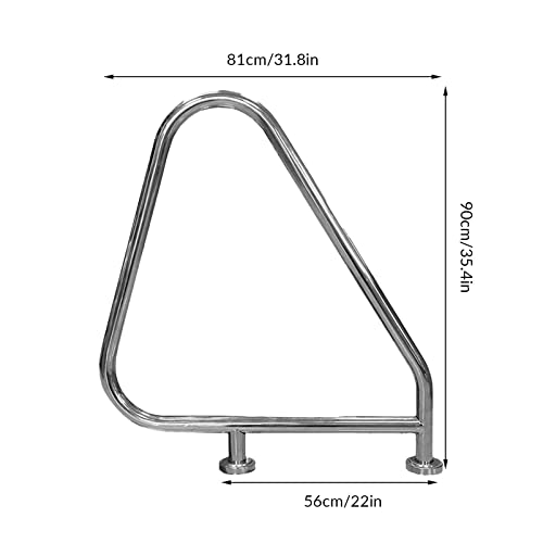 Barandilla para piscina de acero inoxidable 304 miniatura 6