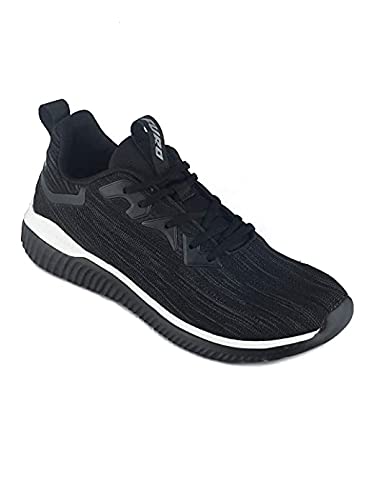 FURO Sports Black Men Sports Shoes Lace Up Walking W3031 001_8 (B09657F8FC) Amazon Price History, Amazon Price Tracker