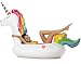 Vickea Giant Inflatable Unicorn Pool Float Outdoor Swimming Pool Floaties Lounge for Adults