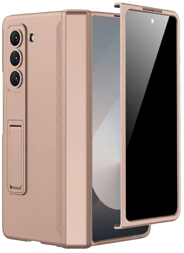 Miimall Samsung Fold 6 P[X vCoV[XN[veN^[tA߉\ȃLbNX^h&CqW&JYیI[CN[VuX}zP[X Galaxy Z Fold6 5Gp VpS[h