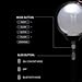JOJOJOSDA BTS Army Bomb Lightstick Ver 4 (SE) - MAP of The Soul, Connect Mobile APP to Adjust The Customize Color(Includes 7 Cards)