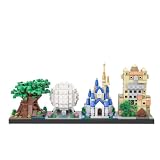 TIANSTO MOC-52226 Iconic Theme Park Skyline Building Blocks Toy Set 530pcs