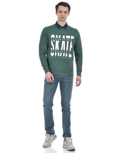 Image of Numero Uno Men's Varsity Red Statement Sweatshirt