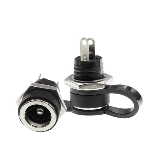 Conector de alimentación CC 5,5 mm x 2,1mm de 12v DC-022B impermeable pack de 100 5