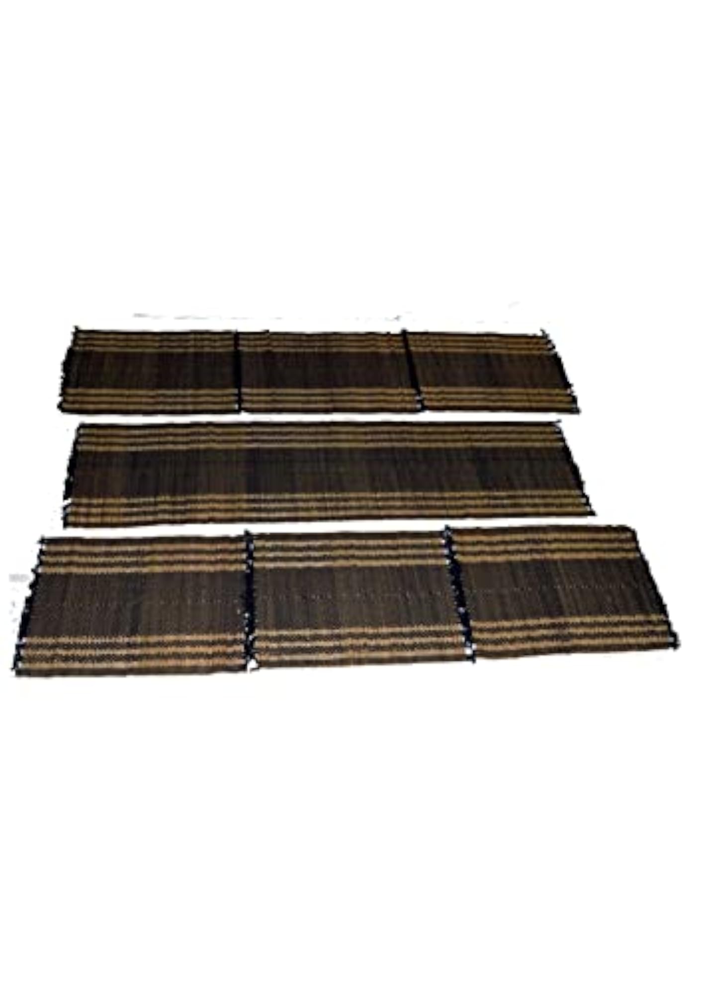 River Grass Dining Table Mats Set with Runner