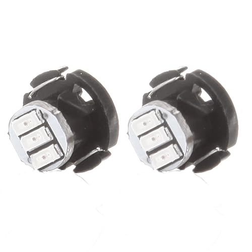 LUJUNTEC 4 x Instrument Lights T4 3-3014-SMD Yellow T4 Neo Wedge Lights