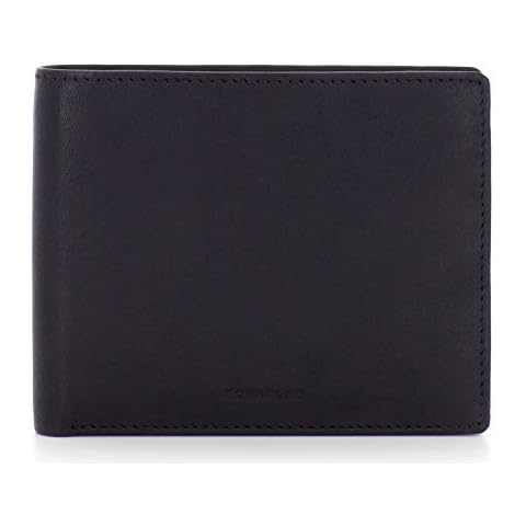 SCHARLAU - Men's Natural Leather Horizontal Wallet Cover