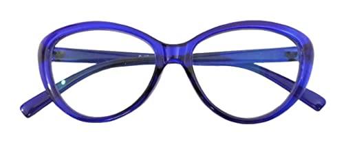 Image of Reading Glasses For Women Men power + 1.00 +1.25 +1.50 +1.75 +2.00 +2.25 +2.50 +2.75 +3.00 Computer Mobile Protection Cat eye full rim Near Vision Lightweight Premium Unisex Specs