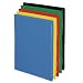 Pendaflex CopyGuard Heavy-Gauge Organizers, Letter, Vinyl, BLK/BL/GR/Red/YW, 25/Box (62001EE)