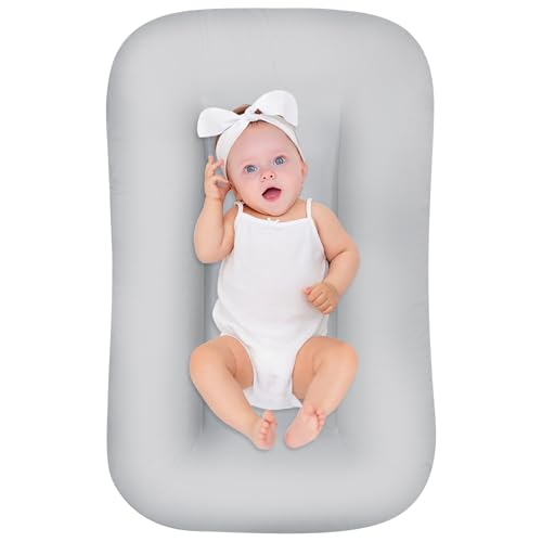 Baby Lounger for Newborn 0-18 Months, Bionic Design Infant Floor Seats ...