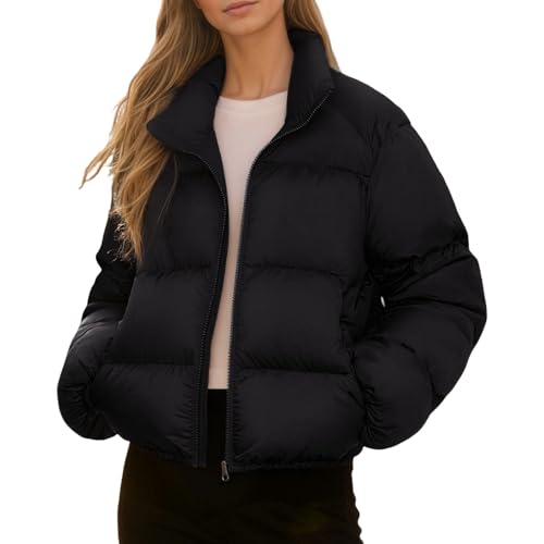 Plumifero Mujer Chaqueta Mujer Plumiferos Cortos Chaqueta Plumon Pelo Plumas Plumas Ligeros Winter Jacket Women Plumifero Ligero Encerada Invierno Invierno Abrigo De Acolchada Acolchada Chaquetas