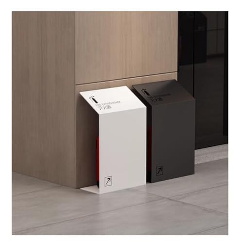 Freestanding Metal Fire Extinguisher Cabinet, Durable Storage Box for Safety Equipment, Black Color, Size D-35X20X55, Extinguisher Not Included - Thumbnail 2