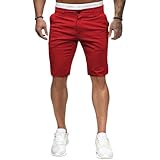 evzosrz Chino Shorts for Men Fashion Summer Button Stretch Golf Short Pants Solid Color Slim Fit Business Comfy Golf Shorts