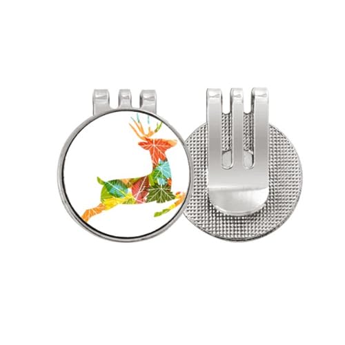 Marqueur de balle de golf motif élan, cadeau idéal pour golfeurs