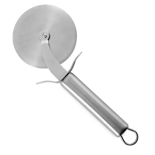 Norpro Stainless Steel Pizza Wheel, 3.25in/8cm