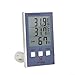 Indoor/Outdoor Temperature Monitor with Hygrometer, Essential Tool for Fish Tanks