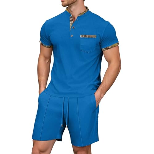 Survêtement de plage pour homme, l'ensemble short idéal pour vos vacances d'été