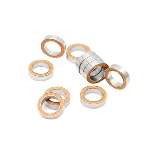 Rodamiento cerámico híbrido S6701 2RS en acero inoxidable de alta precisión