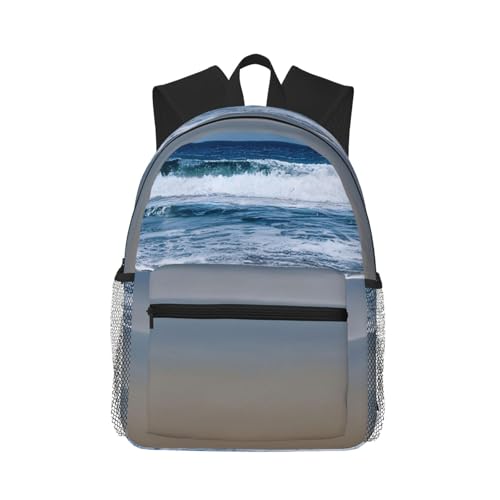 Sac à dos léger pour l'université Serene Coastal idéal pour vos longues journées de cours