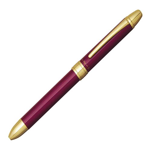 Crayon 0,5 mm stylo bille noir rouge Platinum Mwb-1500ra, instrument d'écriture double action multifonction