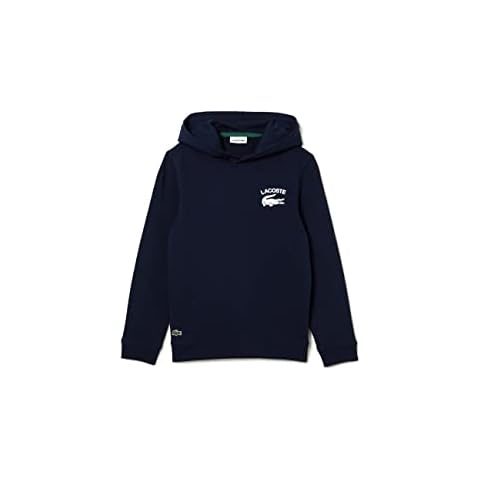 Lacoste Sj0643 Sudadera con Capucha, Azul Marino, 5 Años para Niños Cover