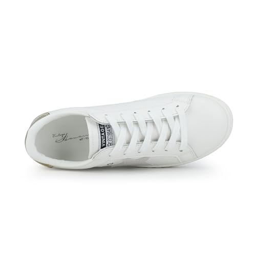 Image of VINTAGE HAVANA Women's Fashion Sneakers | Casual Lace up Low Top Tennis Shoes | Cute Trendy Dressy Sneakers