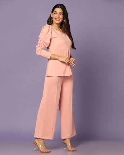 Image of DHRUVI Trendz Co ord Set for Women Stylish | Dress for Woman | Trendy Summer Casual Travel Outfit | A Line Dresses for Women | Western Stylish Midi Party Dress Outfits