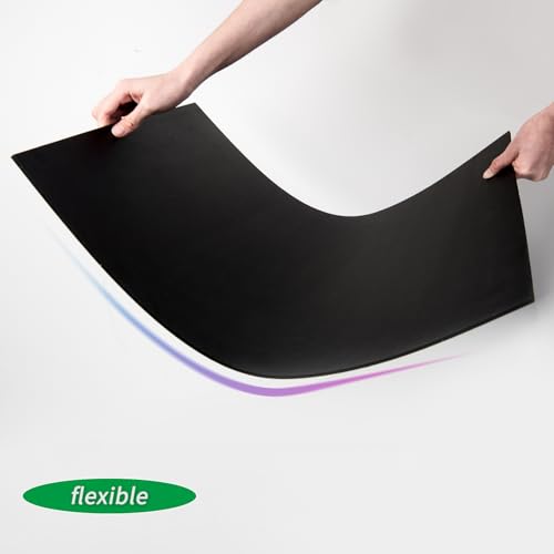 Image of Art3d 24 inchx24 inch Smooth Drop Ceiling Tiles (48 Sq.Ft), 12-Pack 2ft x 2ft PVC Tiles for Home and Office, Waterproof and Reusable Plastic Ceiling, Black