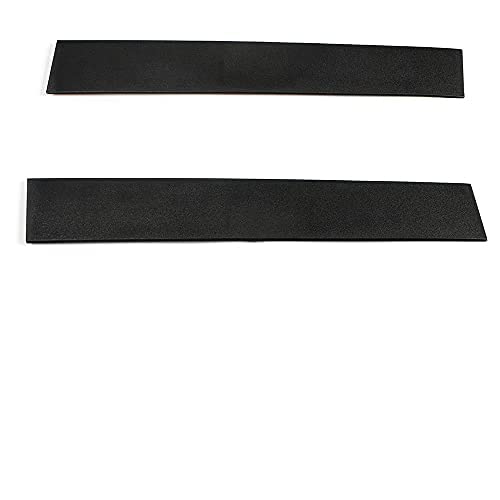 Front Passenger + Driver Side B Pillar Molding Compatible with Chrysler Town & Country 2008-2016/Fit Grand Caravan 2008-2020 Black