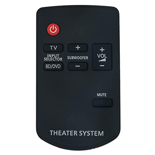 N2QAYC000043 VINABTY Ersatz Fernbedienung Passend für Panasonic Home Theater Audio System SC-HTB520 SU-HTB520 SB-HWA520 SC-HTB527 SU-HTB527 SB-HWA527