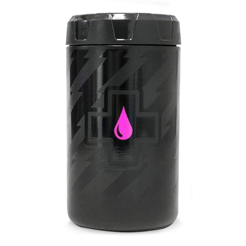 Muc-Off Borraccia Porta Attrezzi Bici Corsa Impermeabile, Unisex Adulto, Nero, Unica