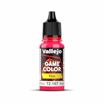 Vallejo AV Game Color 18 ml – Fluo – Rosso fluorescente