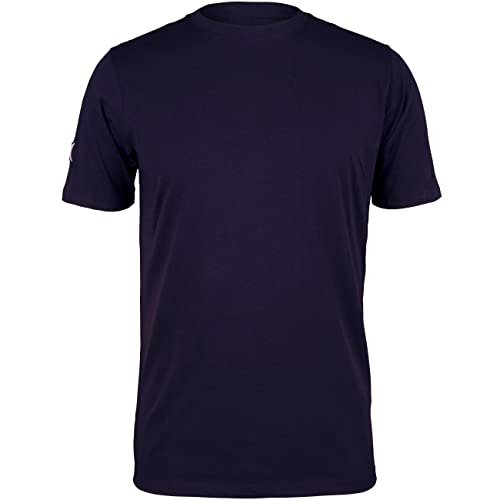 T-shirt Quest Gilbert homme marine L haut de coton manches courtes