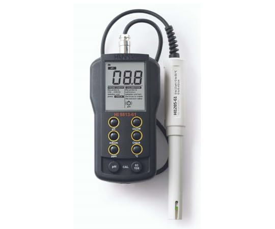 Amazon | ハンナ インスツルメンツ ポータブルpH/EC/TDS/℃計 校正証明