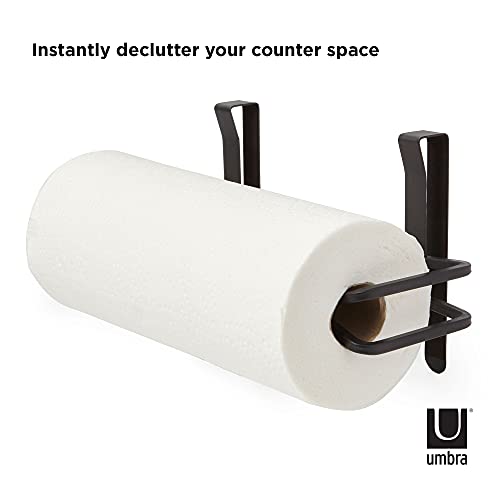 Servilletero Umbra Squire Negro, soporte de mesa compacto de estilo industrial 4