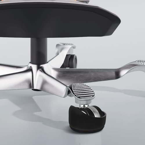 Coupelles pour roulettes de chaise anti-rayures, protège sol plastique contre les marques