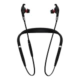 Jabra Evolve 75e MS Wireless Earbuds ? Microsoft Certified Earphones With Long-Lasting Battery Life ? Vibrating Neckband and Busylight ? Black Jabra Evolve 75e MS Wireless Earbuds ? Microsoft Certified Earphones With Long-Lasting Battery Life ? Vibrating Neckband and Busylight ? Black