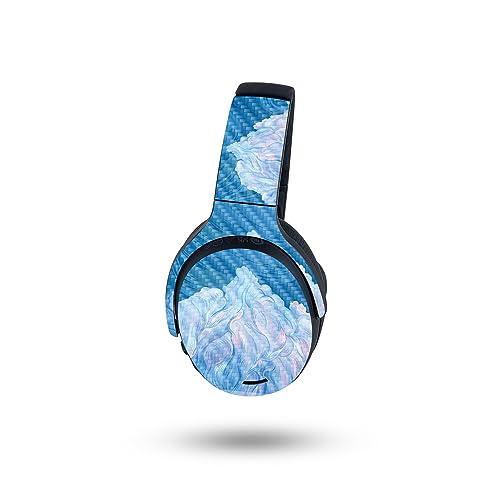 Image of MightySkins Carbon Fiber Skin Compatible with Skullcandy Crusher ANC 2 - Daydream | Protective, Durable Textured Carbon Fiber Finish | Easy to Apply, Remove, and Change Styles