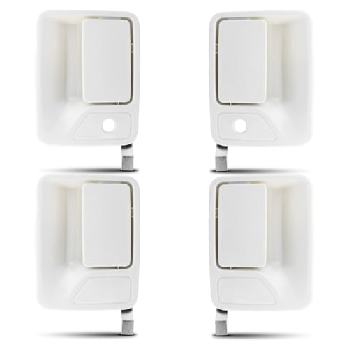 DEAL AUTO ELECTRIC PARTS Exterior Door Handle Kit, 4pcs Front+Rear