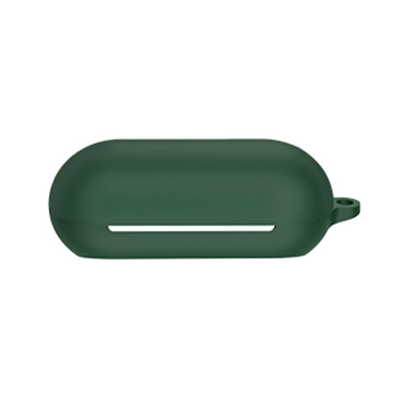 Image of Silicone Cover Compatible with Sony WF-C500 Bluetooth Earbuds case - Sony wfc 500 case Cover (Bluetooth Earbuds and Charging case not Included) (Dark Green)