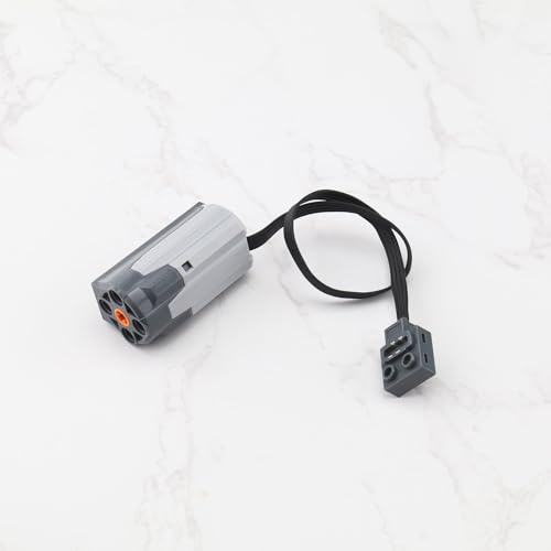 Create idea 2pcs Servo Motor Power Functions M-Motor Compatible with Lego Spare Parts 88003 Servo Motor Parts Electric Motor Electric Toy Cars Engine Insertion Blocks
