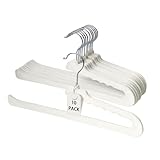 ManGotree Perchas Antideslizantes de Terciopelo para Pantalones, Perchas de...